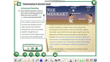 Action 11 Module 4 The merkhet (p50)