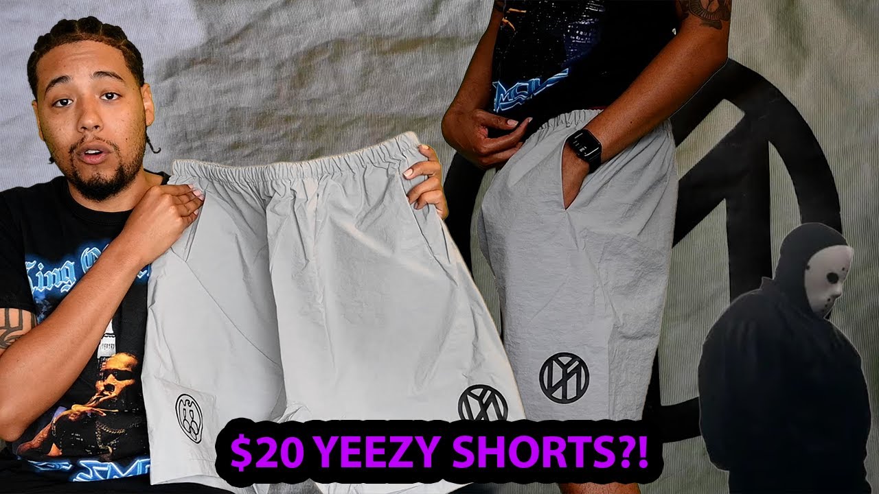 YEEZY SH-01 Mocha Nylon Shorts Unboxing & Review! Are They Worth
