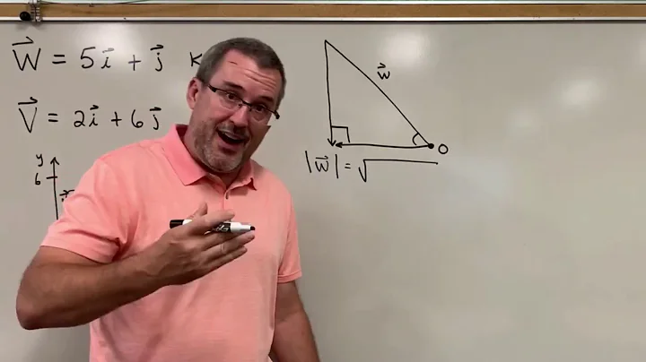 Dot Product & Projections (Dr. Scott Adamson)