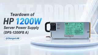 Teardown of HP 1200W Server Power Supply (DPS-1200FB A