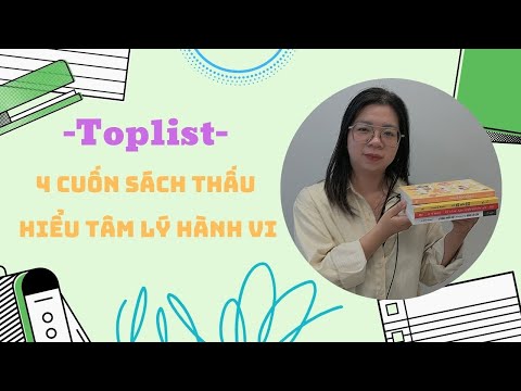 Video [TOPLIST #34] 4 CUỐN SÁCH GIÚP BẠN THẤU HIỂU TÂM LÝ... - YouTube