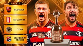 JOGUEI A LIBERTADORES 2026 com o FLAMENGO...BICAMPEÃO? 🏆