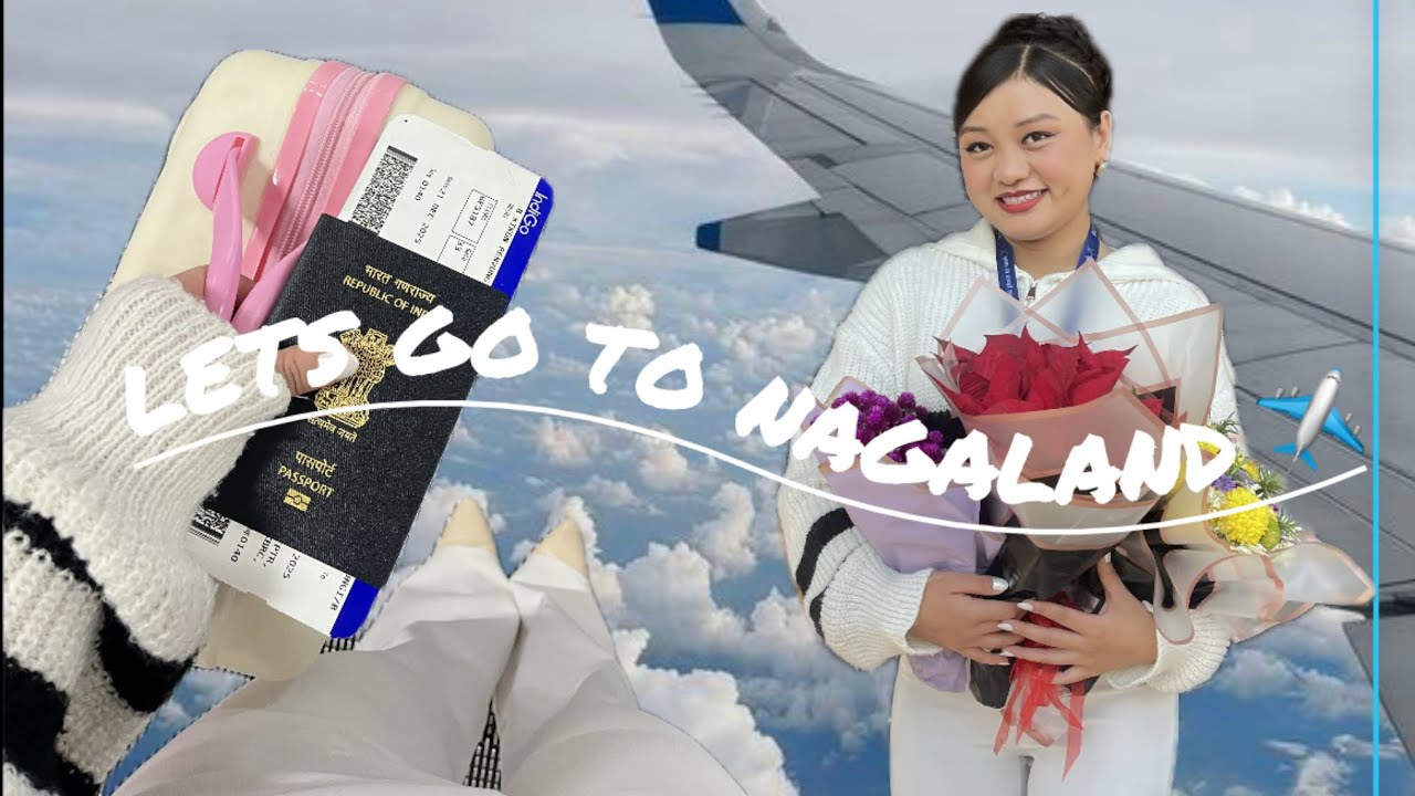Delhi to Nagaland✈️ | A whole day journey 🗺️|  Village visit | Vlog. 