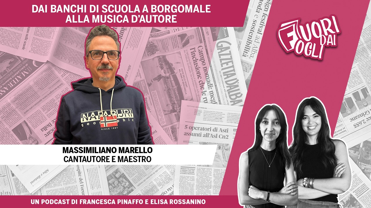 Max Marello, maestro di Borgomale e cantautore che mette al centro le parole [Fuori dai fogli]