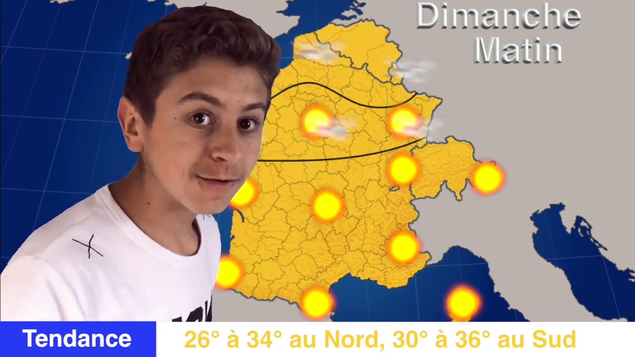 Météo France Estival ( Dimanche 16 Juillet ) YouTube