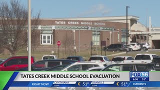 'Unknown odor' prompts evacuation of Tates Creek Middle School screenshot 1