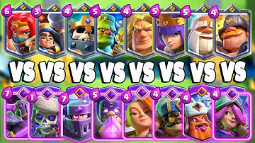 CHAMPIONS CARDS vs EVOLVED CARDS #3 - Clash Royale Challenge