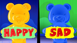 Jelly Bears Opposites Song Nursery Rhymes Kids Songs Baby Rhymes