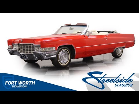 1969 Cadillac DeVille Convertible 6584-DFW for sale