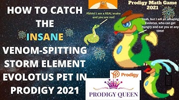 PRODIGY MATH GAME 2021 | HOW to CATCH an EVOLOTUS Pet in Prodigy 2021| Storm Pet|  Prodigy Queen