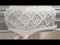 Lace Knitting on a Superba Double Bed Knitting Machine with SuperbaKnit