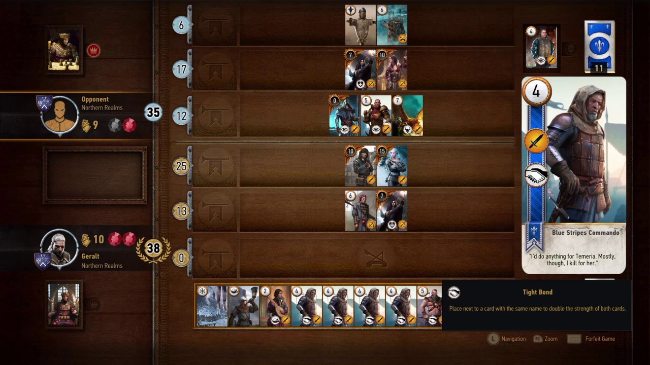 gwent online same as witcher 3