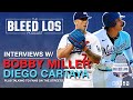 Dodgers interviews with bobby miller and diego cartaya