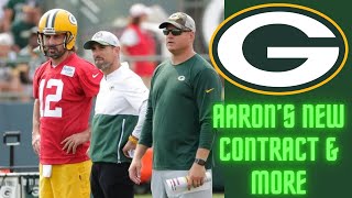 Aaron Rodgers New Contract and More! Profile