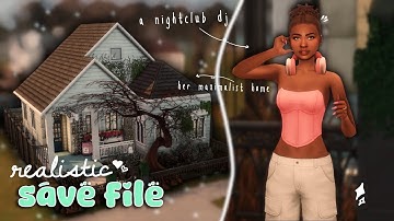 build lore with me in my realistic save file 🧛🎶| the sims 4 longplay | relaxing (with commentary)