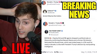 Trump Calls To Arrest Obama During MIDNIGHT Social Media Posts | Debating MAGA Republicans LIVE