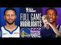 Warriors VS Kings Play-In Reaction Full Highlights