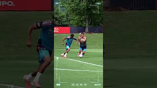 Lamine Yamal skill Durin Spain batió al team training #football #lamineyamal #shorts #barcelona