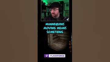 MANNEQUINS MOVING MEANS SOMETHING 👀👻 | Phasmophobia #shorts