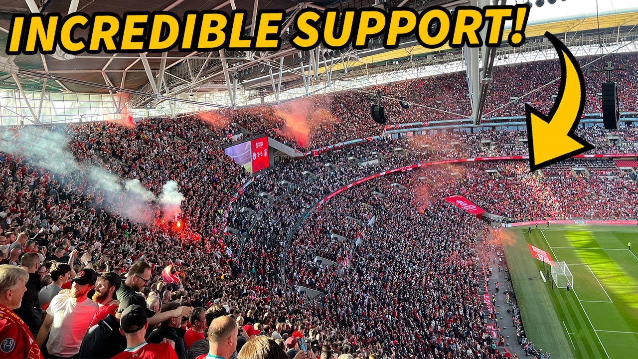 🔥 LIVERPOOL FANS TAKE OVER WEMBLEY! Liverpool 3-2 Man City, FA Cup Semi Final