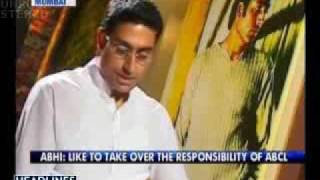 Abhishek Bachchan promotes Paa on Headlines Today