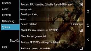 Ppsspp best settings for god of war chains of olympus