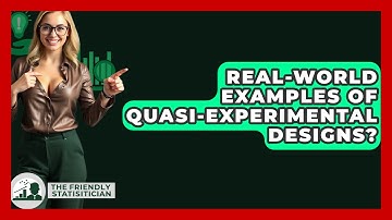 Real-World Examples Of Quasi-Experimental Designs? - The Friendly Statistician