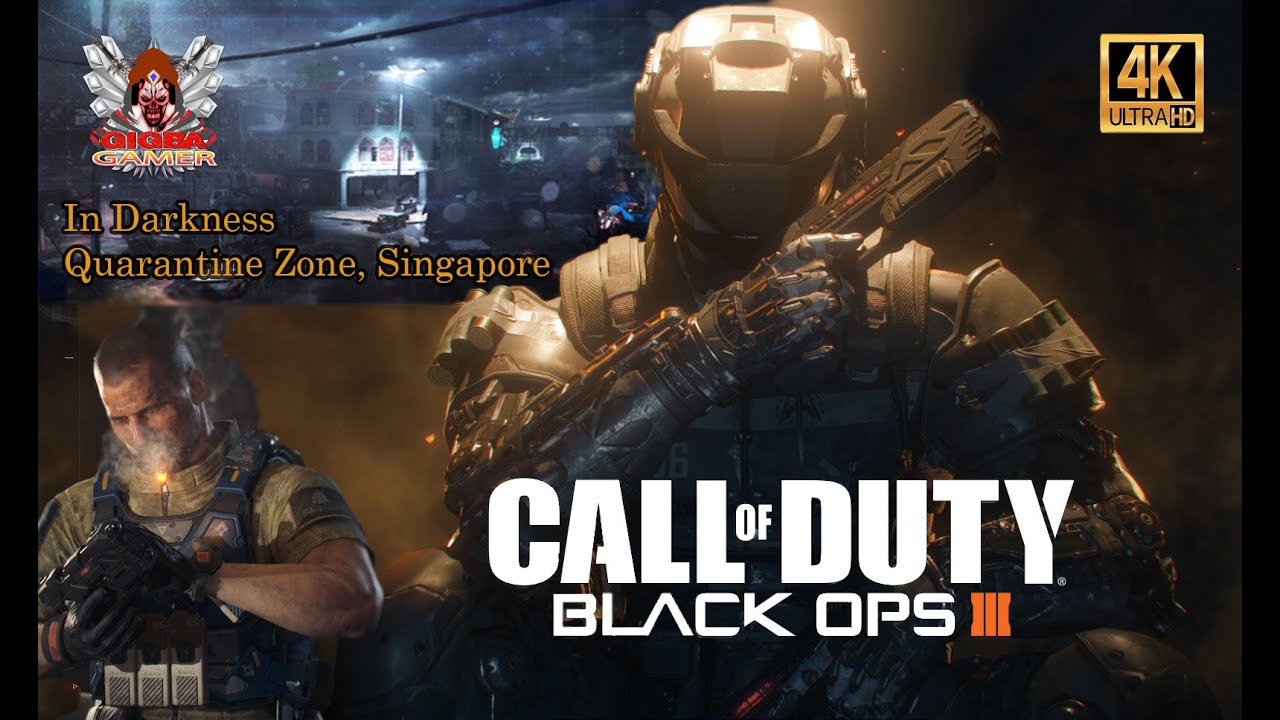 Call of Duty Black Ops 3 mission in Darkness, Quarantine Zone