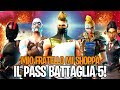 MIO FRATELLO MI SHOPPA IL PASS BATTAGLIA 5! CHE FIGATA QUESTA STAGIONE! Fortnite By FortuTheGamer