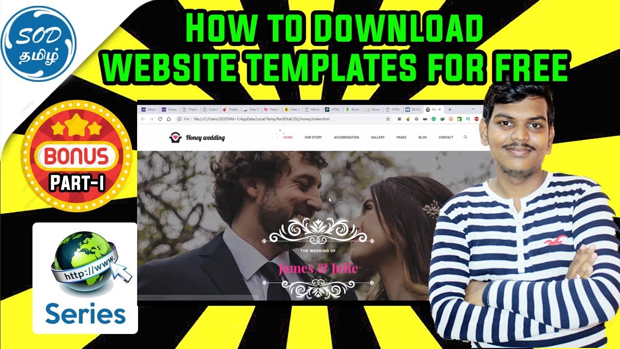 How to download free website templates| |Domain & Hosting Series Bonus 1 | SOD TAMIZH