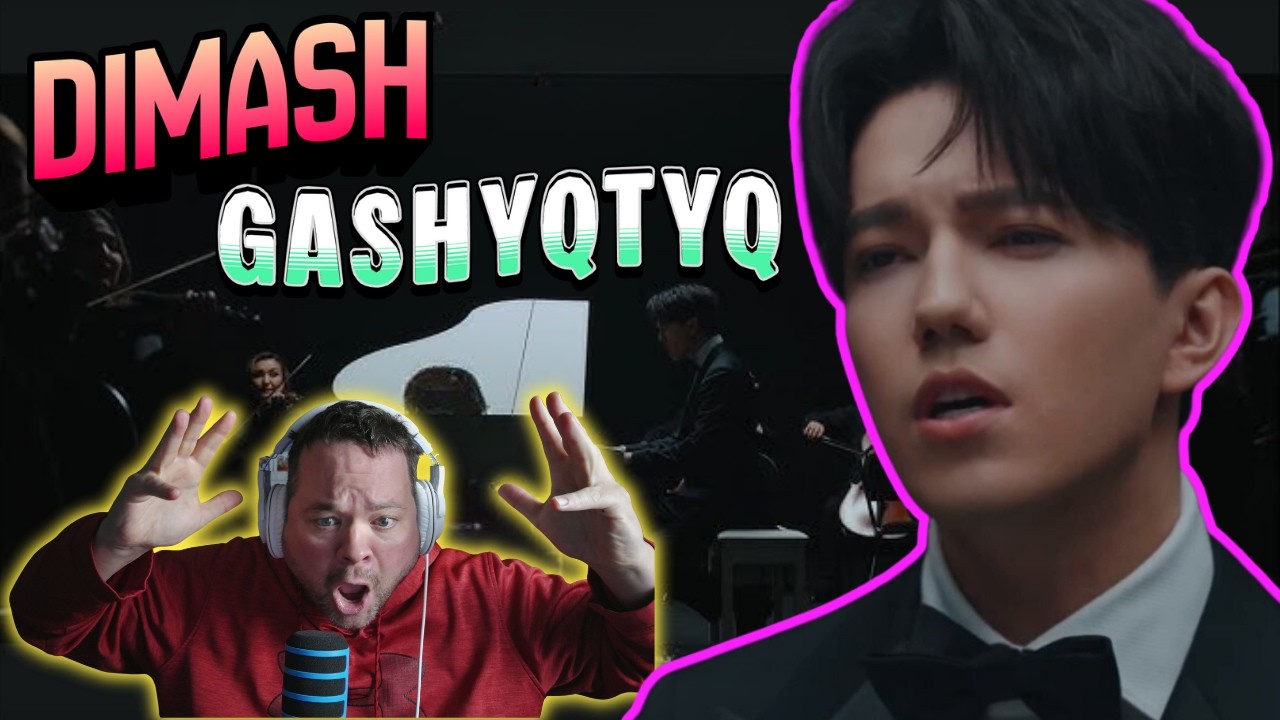 Димаш Кудайберген - Gashyqtyq (Официальный музыкальный клип) Реакция Хоукая! Чего он только не ум...