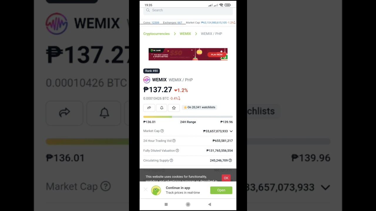 WEMIX UPDATE! IWAS BOKYA