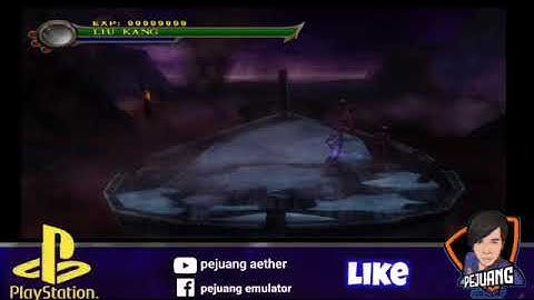 Gameplay liu kang mortal kombat aethersx2 pakai gamepad x3 code breacker part 8 vs sub zero