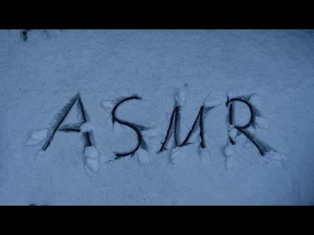 ASMR in the Snow ❄️ | Crunchy Snow Sounds ❄️