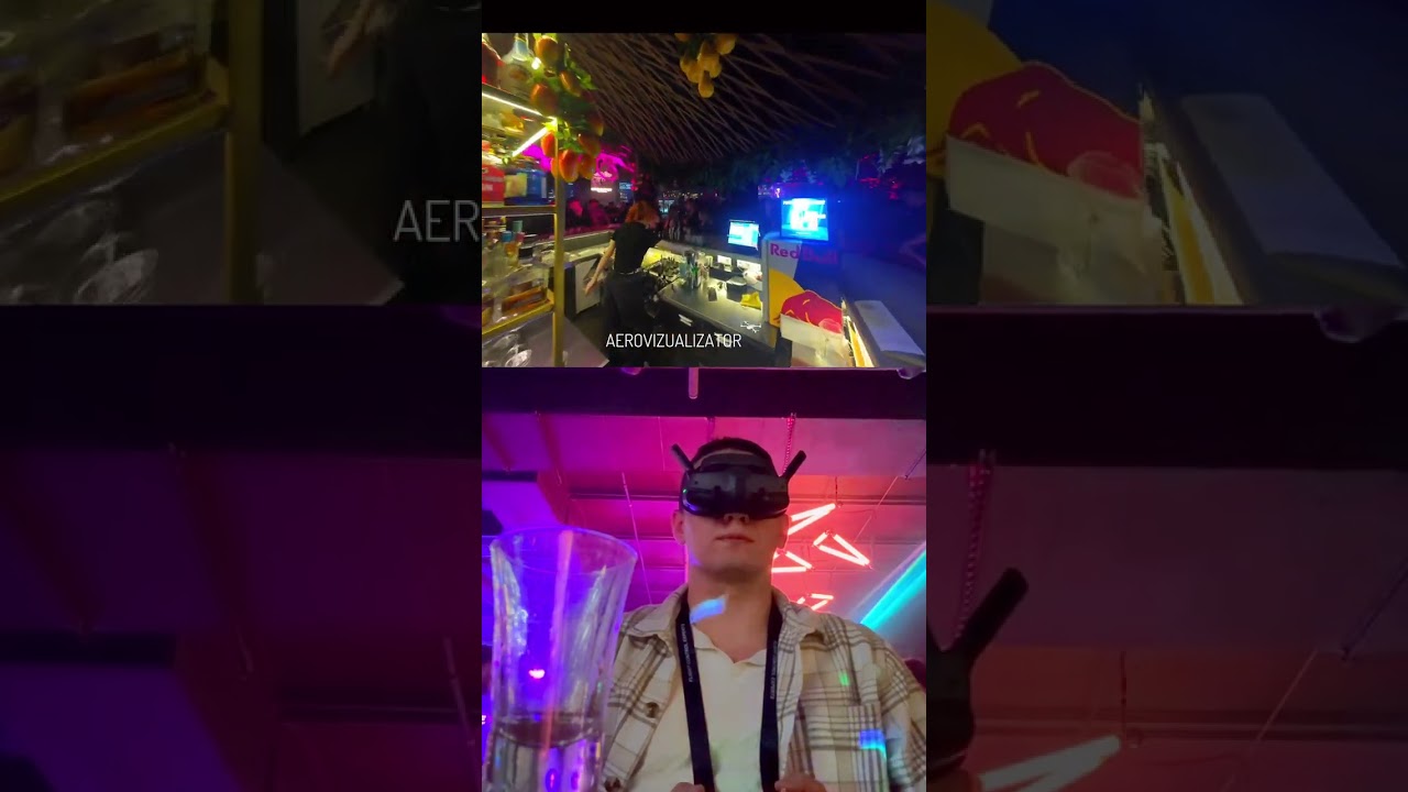 🎥🥃 One Shot в клубе - FPV cinematic