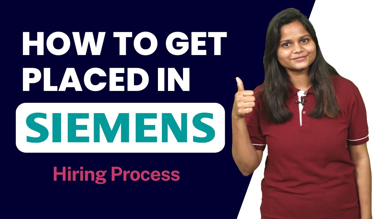 How to get job in Siemens Siemens Hiring Process 2023 YouTube