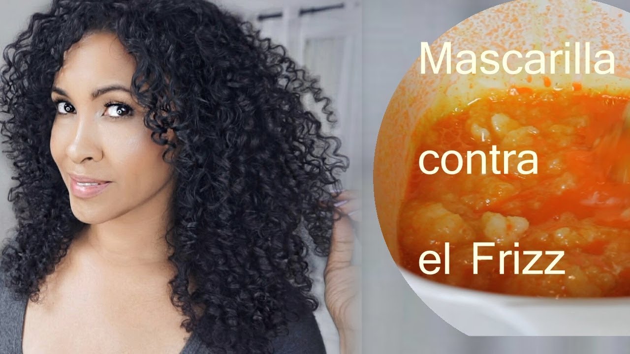 Mascarilla de Zanahoria para evitar frizz contra el frizz - Birma Bibi - YouTube