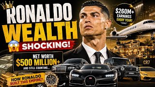 Cristiano Ronaldo’s SHOCKING Net Worth 🤯 | How He Built a Billion-Dollar Empire! | Golazo Central 