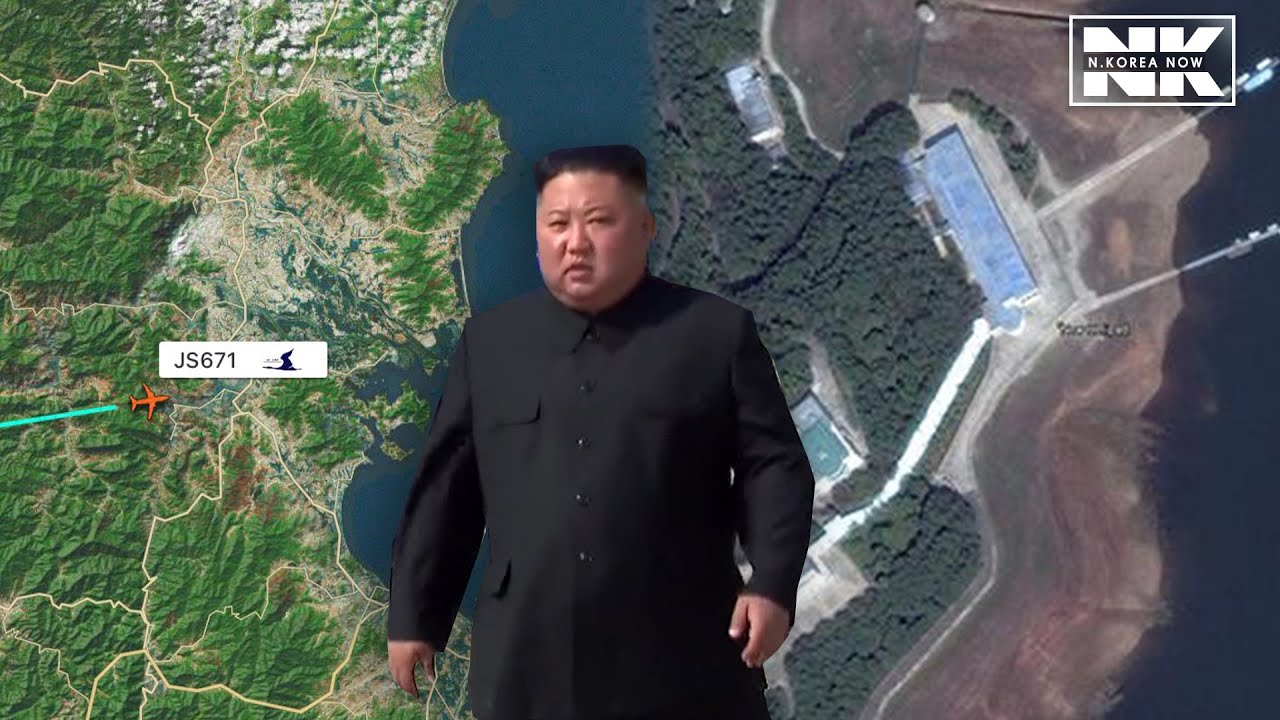 Kim Jong-un’s private plane spotted flying to east coast