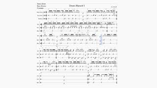 Basic Drum Line 1 Musescore 3