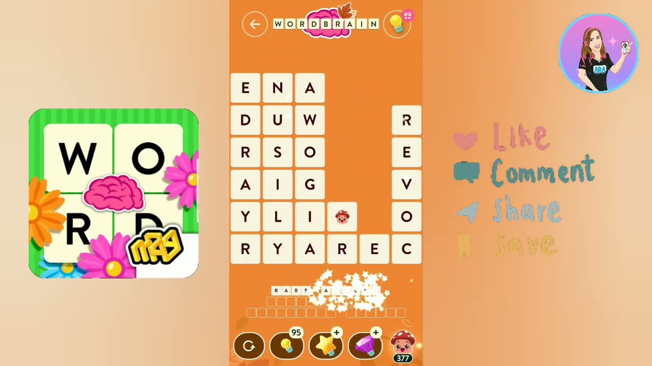 WordBrain Fall Event September 17, 2022 Extra Challenge Answers