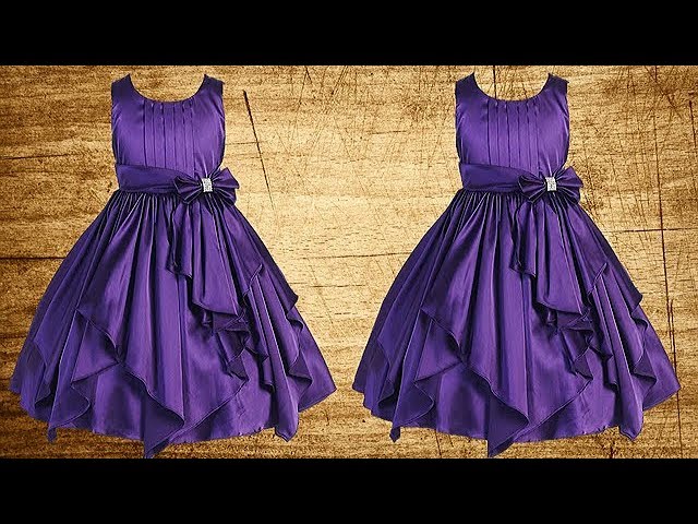 DIY Designer Baby Frock Cutting And Stitching Full Tutorial  YouTube
