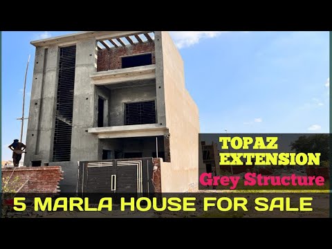Video 5 MARLA HOUSE (GRAY STRUCTURE) FOR SALE TOPAZ... - youtube