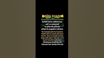 Thumbnail of ŞİFA DUASI