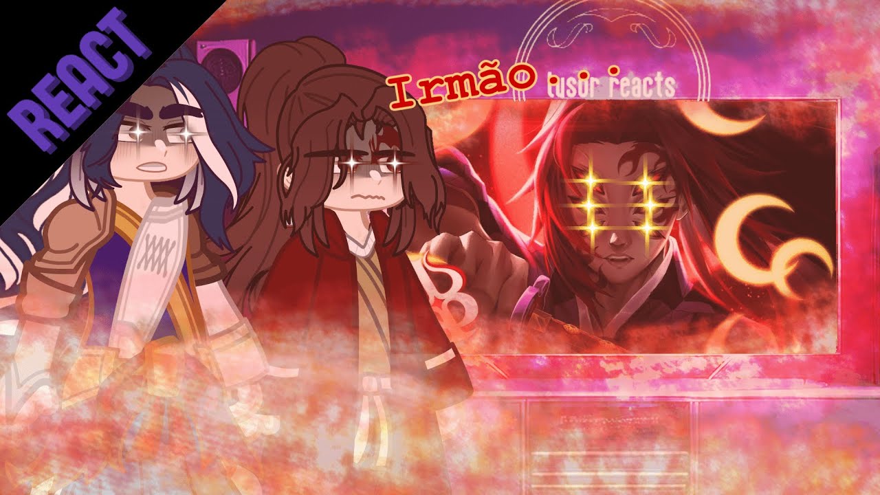 🗡️ ||Espadachins react - ANOITECER CRUEL || @blxckoficial || GACHA || PT-BR || ENG|| 🗡️