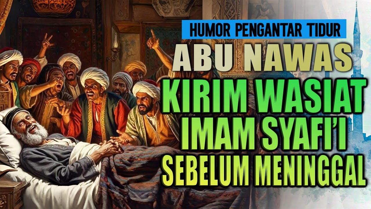 TANGISAN IMAM SYAFI'I PADA ABU NAWAS SEBELUM TERIMA WASIATNYA II CERITA PENGANTAR TIDUR