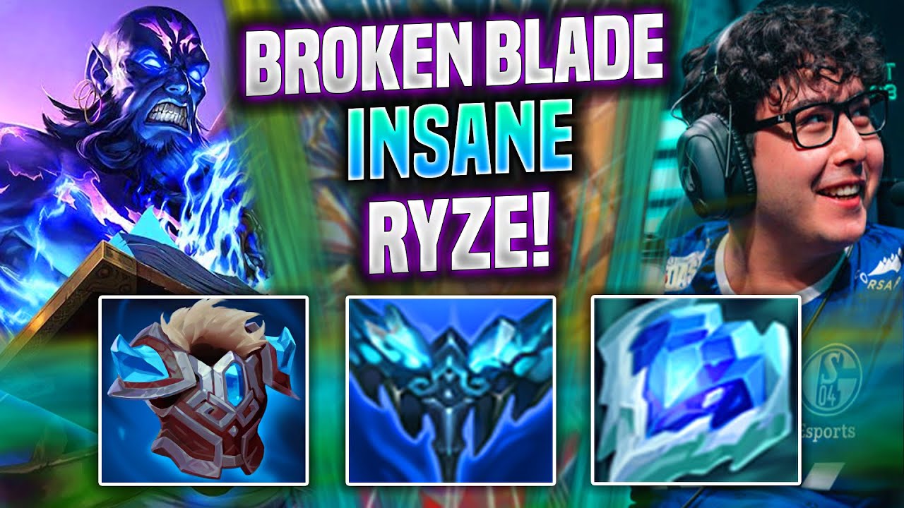BROKEN BLADE IS INSANE WITH RYZE! - G2 Broken Blade Plays Ryze Top vs Tryndamere! | Season 2022