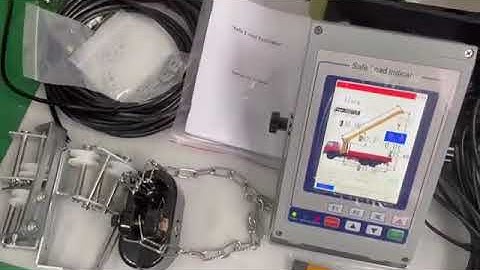 Load Moment Indicator for Boom truck#crane #craneoperator #lmi #equipment #trucks #machinery