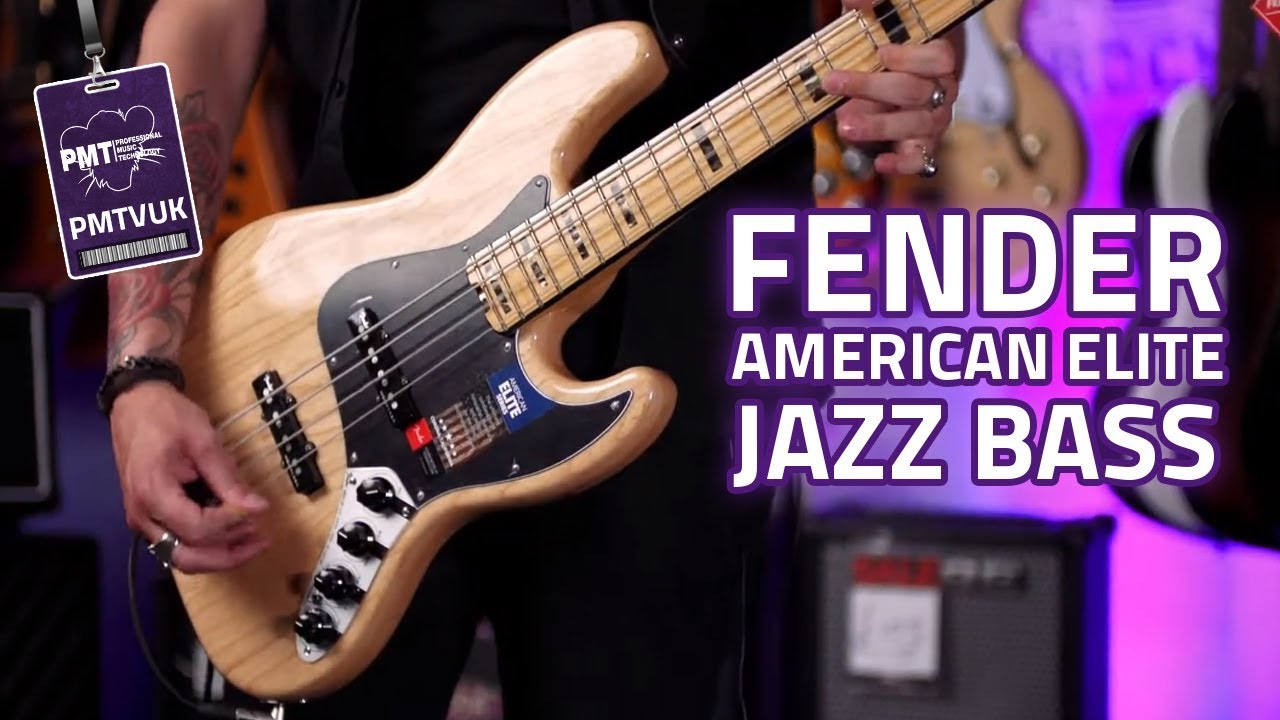 Get tangled ego Sanction Fender American Elite Jazz Bass Demo - YouTube