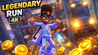 LEGENDARY RUN with FRESH 🔥 Subway Surfers City 4K screenshot 4